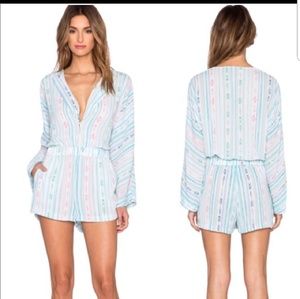 BCBG Danae Plunge Romper Perfect Summer Piece